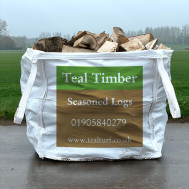 Naturally Seasoned Logs - Bulk Bag